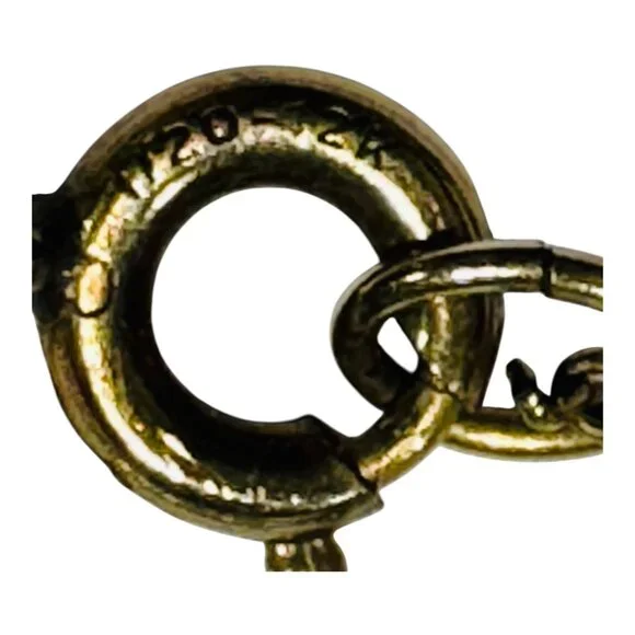 Lapis Lazuli Blue Scarab Vintage 1950s Gold Pendant & Necklace By WE Richards - Picture 6 of 13